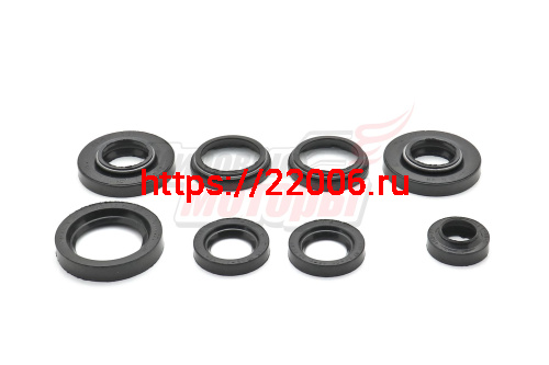 Набор сальников Пл (8 шт) Россия (производитель №2)
