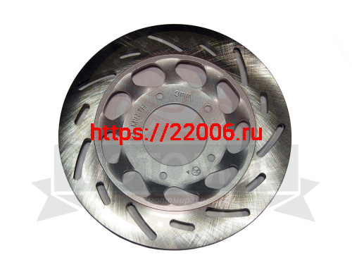 Диск тормозной передний (205х58х4) (отв.5х46) ALPHA RX, VORTEX CITY , HUNTER 200 (тарелка) Диск тормозной передний (205х58х4) (отв.5х46) ALPHA RX, VORTEX CITY , HUNTER 200 (тарелка)