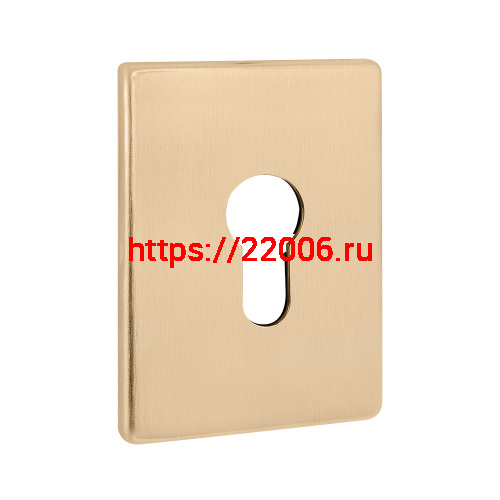 Накладка Fuaro (Фуаро) на цилиндр ESC.C.RL/K.486 (ESC 486-C RL) SSG сатинированное золото