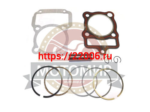 Цилиндр в сборе с поршнем CG150 см3 62,00мм 162FMJ (H98мм, h69мм, палец 15мм) фото 2