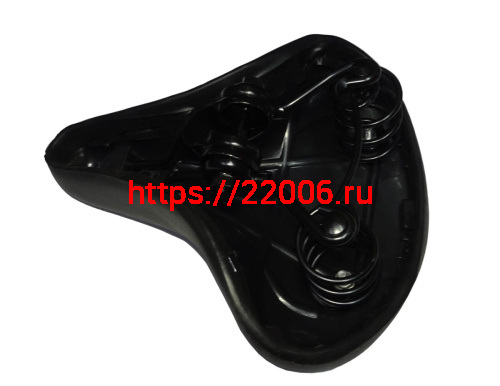 Сиденье вело простое на пружинах 240х210мм с замком SUNTEK фото 2 Сиденье вело простое на пружинах 240х210мм с замком SUNTEK фото 2