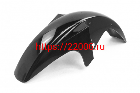Крыло переднее YBR125 ЧЁРНОЕ Крыло переднее YBR125 ЧЁРНОЕ