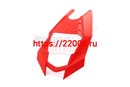 Облицовка фары передняя красная SAGA Облицовка фары передняя красная SAGA