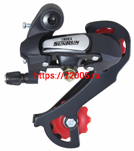 Переключатель  передач задний 6-7 ск.(под петух),лапка 75мм,36Т(аналог Shimano TourneyTZ-50) RD-18A