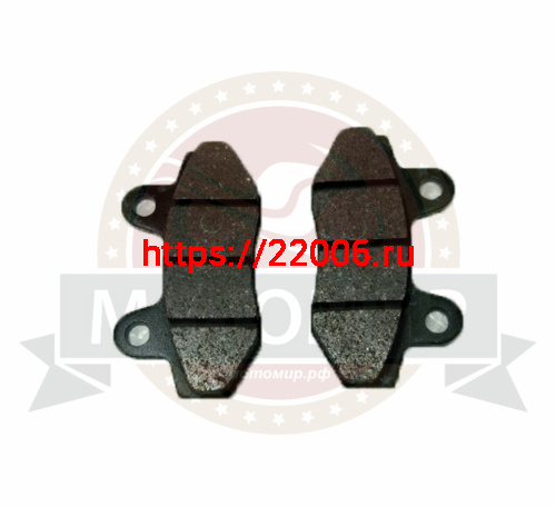 Колодки тормозные дисковые 50QT-4A, WGZ-007Нитро.Матадор 50,FALCON250но,Cobra Crossfire (пара)