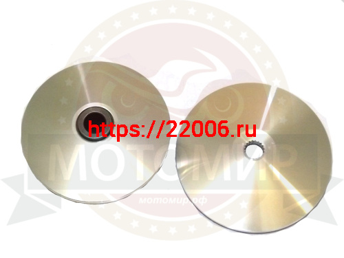 Вариатор передний 4х такт GY6-125/150 в сборе (052QMI0-1001000L0) (НАБОР) фото 3 Вариатор передний 4х такт GY6-125/150 в сборе (052QMI0-1001000L0) (НАБОР) фото 3