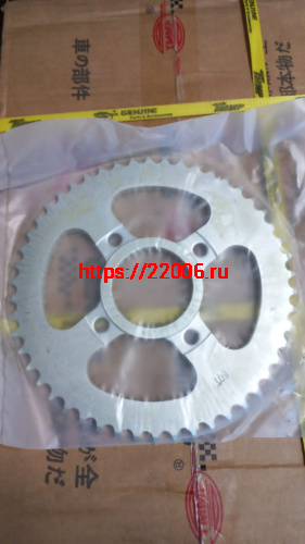 Звезда ведомая 428*50 зубьев TTR250Rb 4х63 Звезда ведомая 428*50 зубьев TTR250Rb 4х63