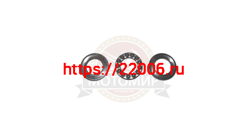 Подшипник 180204 (20x47x14) закрытый резиной (6204 2RS) (Россия)