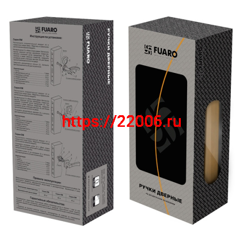Ручка Fuaro (Фуаро) раздельная DIAMOND DM/HD SN/CP-3 матовый никель/хром фото 2