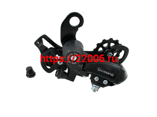 Переключатель скоростей задний (болт) черный 8-9 скоростей Shinning Переключатель скоростей задний (болт) черный 8-9 скоростей Shinning