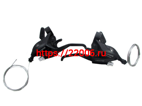 Комплект ручек перекл.скор.Index (моноблок черн.)3*7 аналог Shimano EF50 3132666-12 Комплект ручек перекл.скор.Index (моноблок черн.)3*7 аналог Shimano EF50 3132666-12