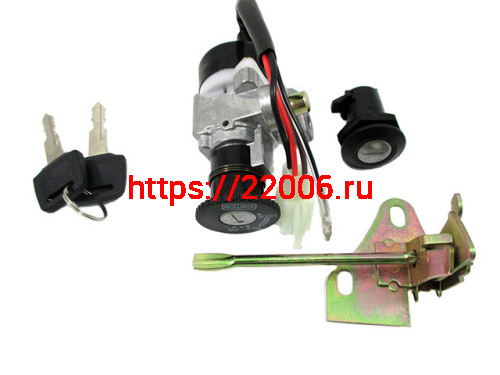 Замок зажигания Suzuki ТВ 50/60 весь в сб. Замок зажигания Suzuki ТВ 50/60 весь в сб.