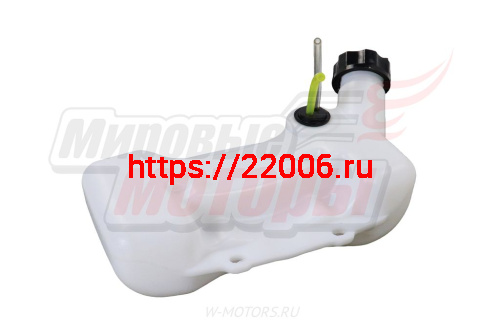 Бензобак мотокосы BC-043/052 в сборе (крепления с боку) фото 2 Бензобак мотокосы BC-043/052 в сборе (крепления с боку) фото 2