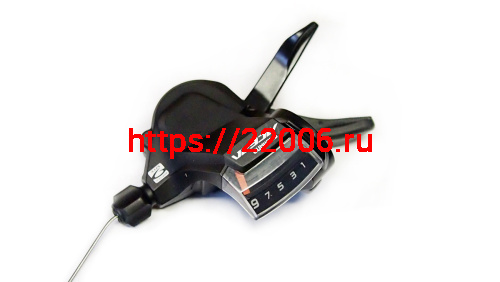 Шифтер Shimano Acera M3000, правый, 9 скоростей, трос 2050мм, ESLM3000RA Шифтер Shimano Acera M3000, правый, 9 скоростей, трос 2050мм, ESLM3000RA