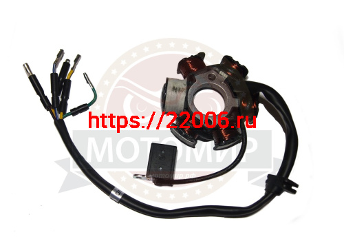 Зажигание KAYO YX140  1P56 FMJ голое (без маховика) (статор) 5+1 катушка (D00185D070)