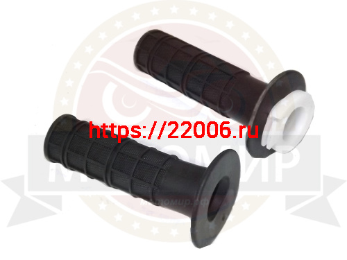 Ручка руля правая (газа) Fighter 250 в сборе (с резинкой) + руля левая (резинка) (компл.) Ручка руля правая (газа) Fighter 250 в сборе (с резинкой) + руля левая (резинка) (компл.)