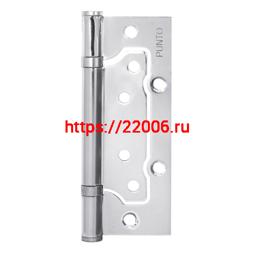 Петля Punto (Пунто) универсальная без врезки IN5200W-HD CP (200-2B/HD 125x2,5) хром