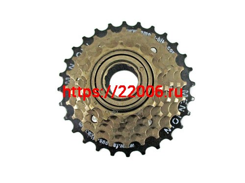 Звезда задняя 6-ск EDX6 черная аналог Shimano 3002601-6 Звезда задняя 6-ск EDX6 черная аналог Shimano 3002601-6