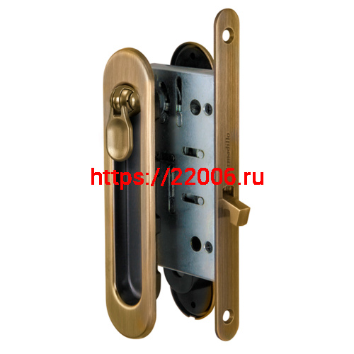 Набор Armadillo (Армадилло) для раздвижных дверей SH.LD152.KIT011-BK (SH011-BK) WAB-11 матовая бронза