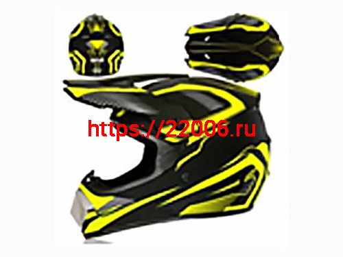 Мотошлем VIRTUE MD-905 Кросс черно-салатовый матовый (XL) Мотошлем VIRTUE MD-905 Кросс черно-салатовый матовый (XL)