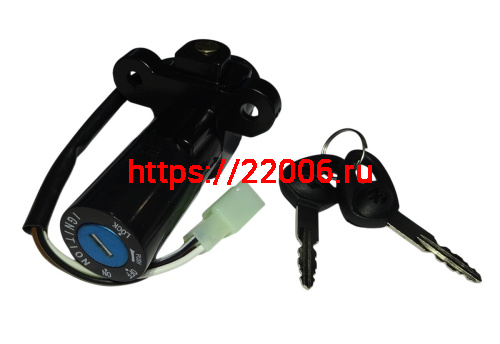 Замок зажигания Баджадж Боксер 150  PF232605 (аналог)