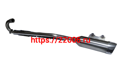 Глушитель ATV SPORTY 250 в сборе с коленом (137315) фото 2