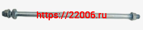 Ось маятника 10*280 Альфа 70см3 с фиксатором Ось маятника 10*280 Альфа 70см3 с фиксатором