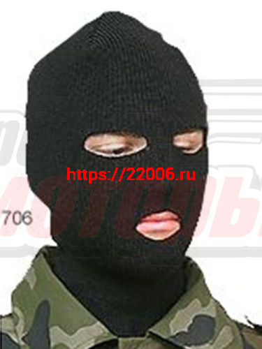 Балаклава лыжная "Очки" черная (706) ХСН Балаклава лыжная "Очки" черная (706) ХСН