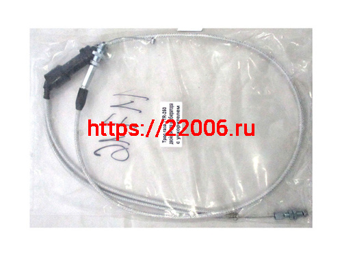 Трос газа раздвоенный для карбюратора KEIHIN PZ30, PZ27 с ускорительным насосом армированная оплетка Трос газа раздвоенный для карбюратора KEIHIN PZ30, PZ27 с ускорительным насосом армированная оплетка