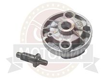 Насос масляный скутер 4х такт. GY6-125/150, 152QMI,157QMJ,ATV150 круглый, в сборе (НАБОР)