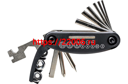 Набор шестигранников (6 шт+2 отвертки) ключ д/крепления головки, черный Набор шестигранников (6 шт+2 отвертки) ключ д/крепления головки, черный