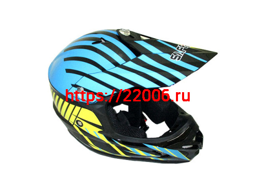 Мотошлем SAFEBET HF-115 (cross kids) black Q184 (XL)