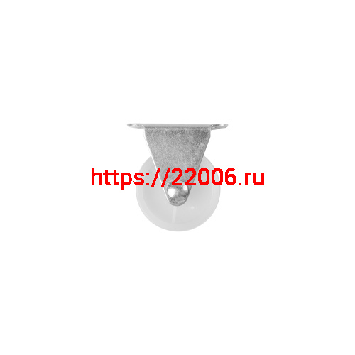 Опора Ajax (Аякс) колесная прямоходная WL/R-40P/50 kg WH пластик белый