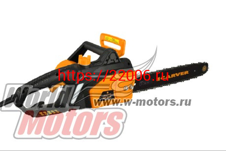 Электропила CARVER-1800М 14" (3/8; 1,3; 52зв.) (1,8кВт) Электропила CARVER-1800М 14" (3/8; 1,3; 52зв.) (1,8кВт)