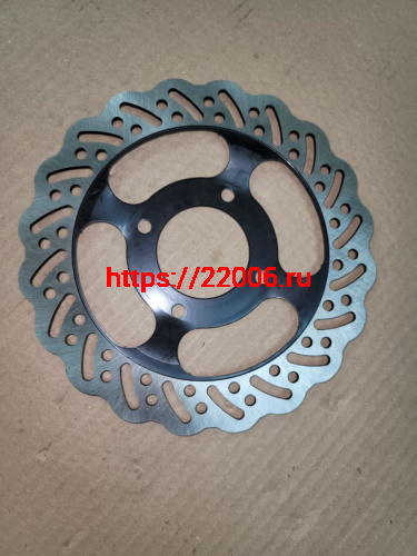 Диск тормозной задний (220x58x3) (отв: 4x57) TTR250a,TTR250Sa Диск тормозной задний (220x58x3) (отв: 4x57) TTR250a,TTR250Sa