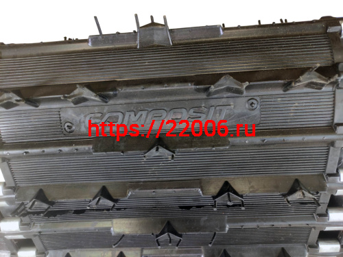 Гусеница Буксировщик 500мм шаг 50,5 кол. шагов 56, Ш500хД2828  (НОВЫЙ ПРОТЕКТОР (ЛГБ 163 000) фото 6