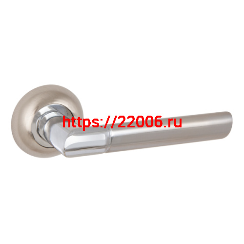 Ручка Punto (Пунто) раздельная R.ZR54.UNI (UNI ZR) SN/CP-3 матовый никель/хром