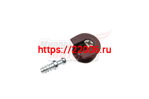 Эксцентрик рафикс (H=12.5) пластик коричневый, эксцентрик никель Эксцентрик рафикс (H=12.5) пластик коричневый, эксцентрик никель