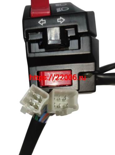 Переключатель MIRAGE 250 (ТЭККЕН) левый+правый, в сборе (140151253-0001 + 140161273-0001) фото 2