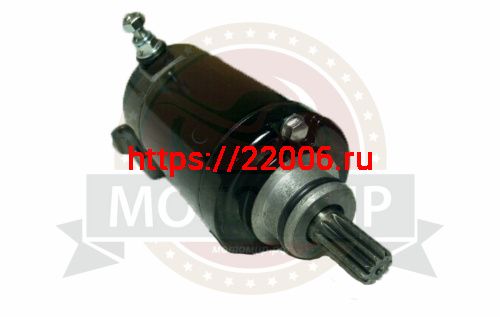 Электростартер JH1505 крепления сзади (CB250. CВВ250, 169FMM) ХR250 (10 шлиц)