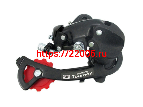 Переключатель скоростей задний (болт) аналог Shimano TZ30, черный Переключатель скоростей задний (болт) аналог Shimano TZ30, черный