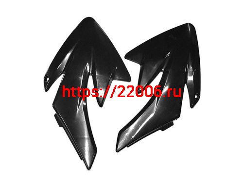 Пластик боковой передний (пара) TTR125-1 черный Пластик боковой передний (пара) TTR125-1 черный