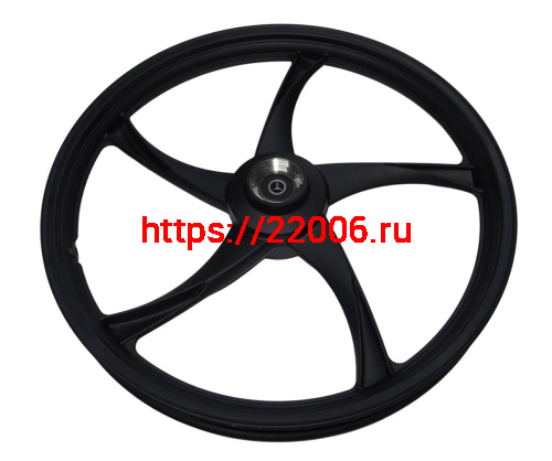 Обод 17" передний литой, диск. тормоз 1,4-17 COLT мопед фото 2 Обод 17" передний литой, диск. тормоз 1,4-17 COLT мопед фото 2