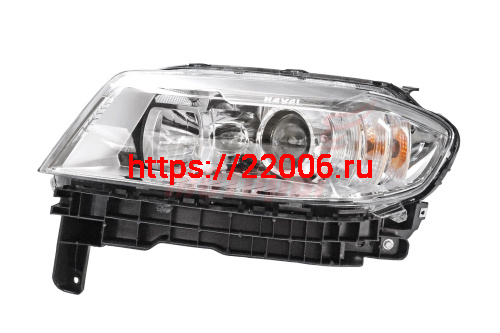 Фара передняя левая, галоген Haval H6 (4121100XKZ36A) Фара передняя левая, галоген Haval H6 (4121100XKZ36A)