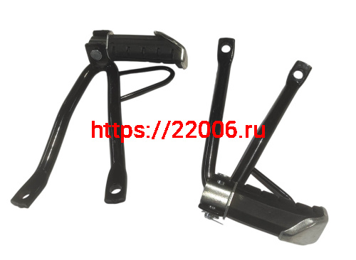 Подножка пассажира CORSAR 250 (левая+правая) в сборе с кронштейном (пар) (18,19) Подножка пассажира CORSAR 250 (левая+правая) в сборе с кронштейном (пар) (18,19)