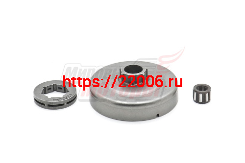 Барабан сцепления-звездочка 3/8"-7z на Штиль 361 с сепаратором СО СЪЕМН. ВЕНЦОМ (68210, Standart7)