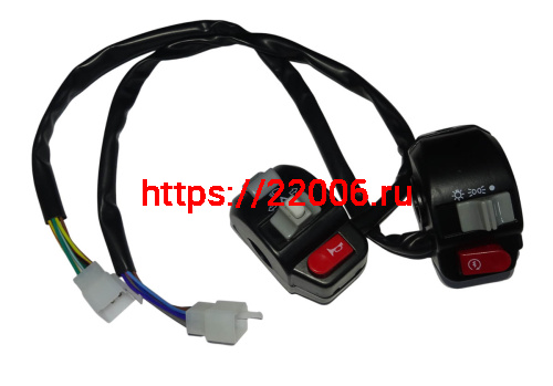 Переключатель скутер VEKTOR левый+правый (1500082090+1500082091)