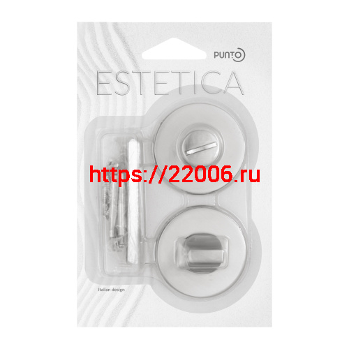 Ручка Punto (Пунто) поворотная BK6.R.EST.R52 SN-3 матовый никель фото 2