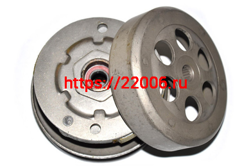 Сцепление центробежное в сборе 2Т JOG 90 см3 KIYOSHI Сцепление центробежное в сборе 2Т JOG 90 см3 KIYOSHI