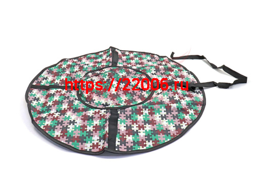 Тюбинг 85см "Ватрушка" СТАНДАРТ НА МОЛНИИ с рисунком СВ-д-09 Тюбинг 85см "Ватрушка" СТАНДАРТ НА МОЛНИИ с рисунком СВ-д-09